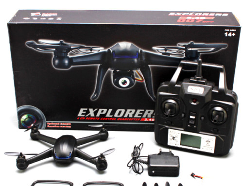 DM007 Anfängerquadcopter mit 2 Megapixel Kamera für 30€